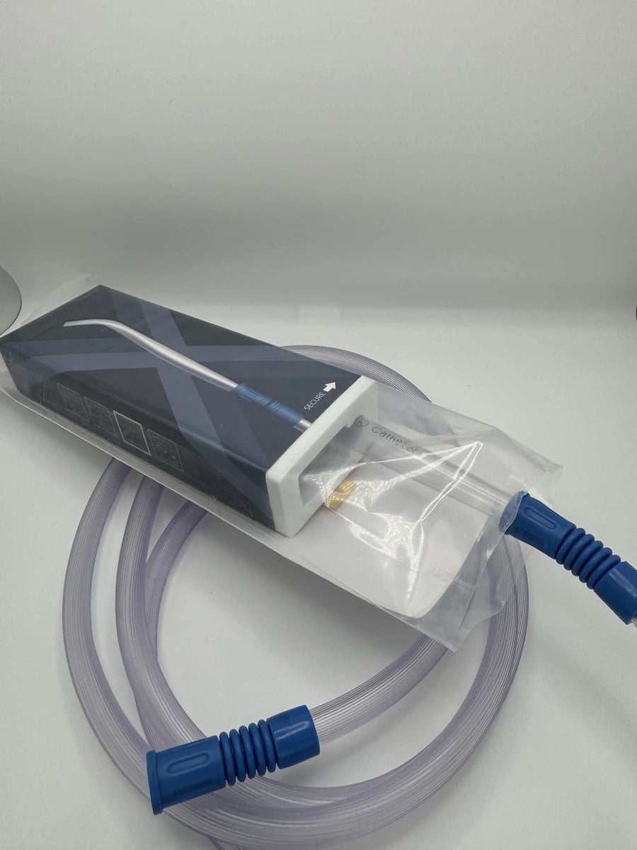Suction Stow Catheter Holder for Yankauer Storage