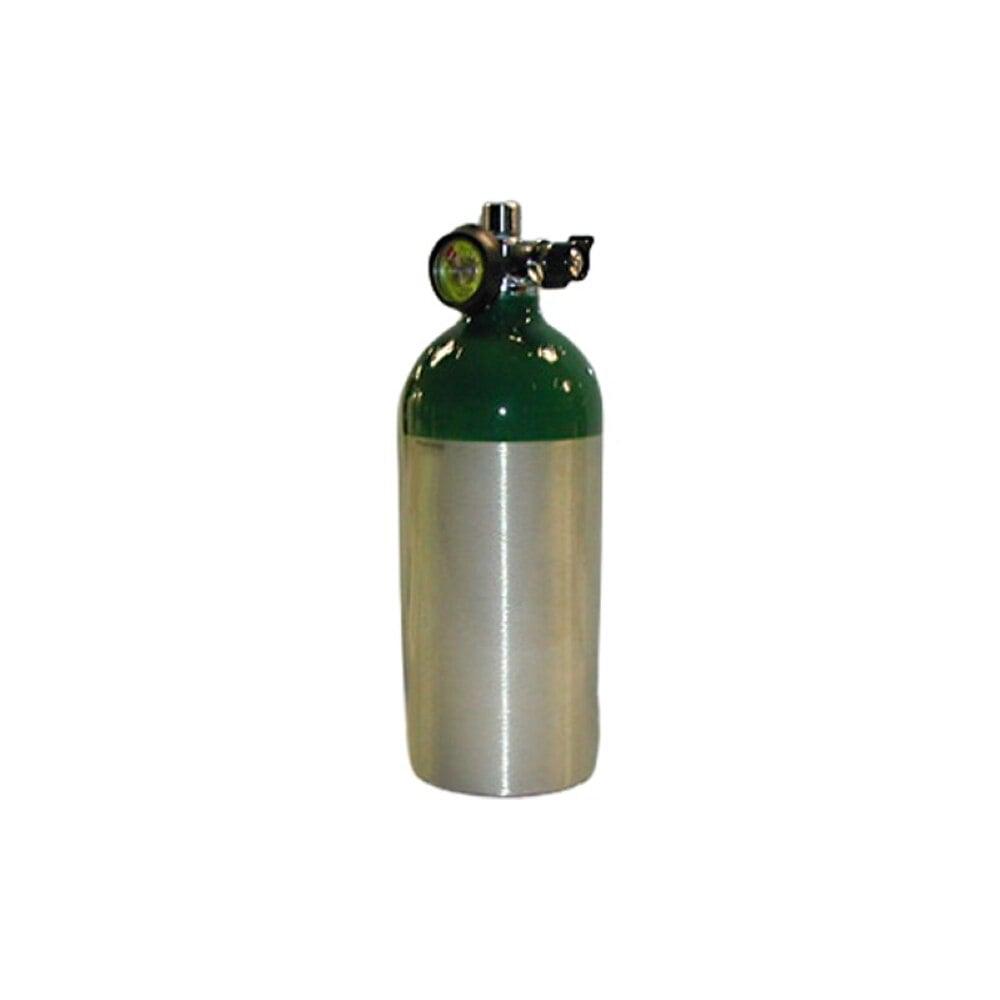 Mada Medical Products M9 Aluminum Oxygen Cylinder, Full, 406L