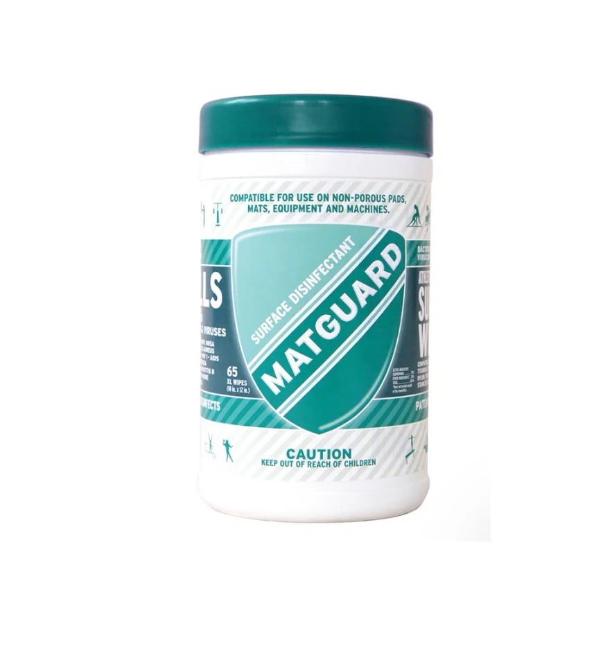 Matguard XL Surface Wipes, Surface Disinfectant, X-Large, Each