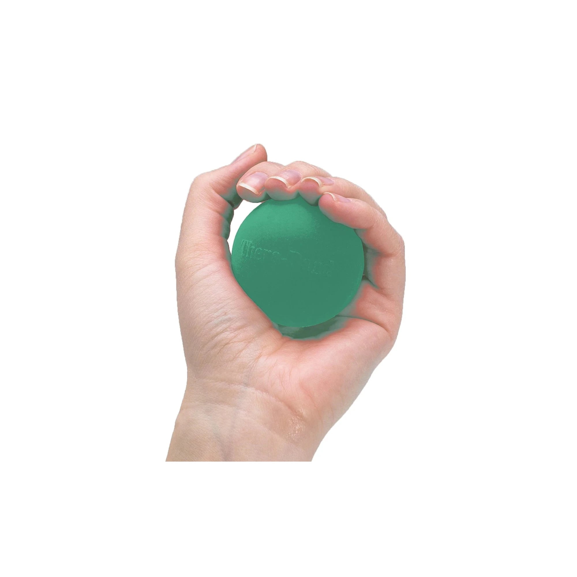 Thera-Band Hand Exercise Ball, Medium, Green, 2"