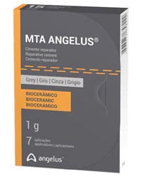 MTA Angelus Grey 1g Reparative Cement, Gray, 7 Doses, with 3ml Distilled Water and Measuring Scoop, #820