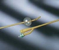 Bard Silastic 2-Way Foley Catheter, 20 Fr, 30 cc Balloon, Medium Round Tip, Latex