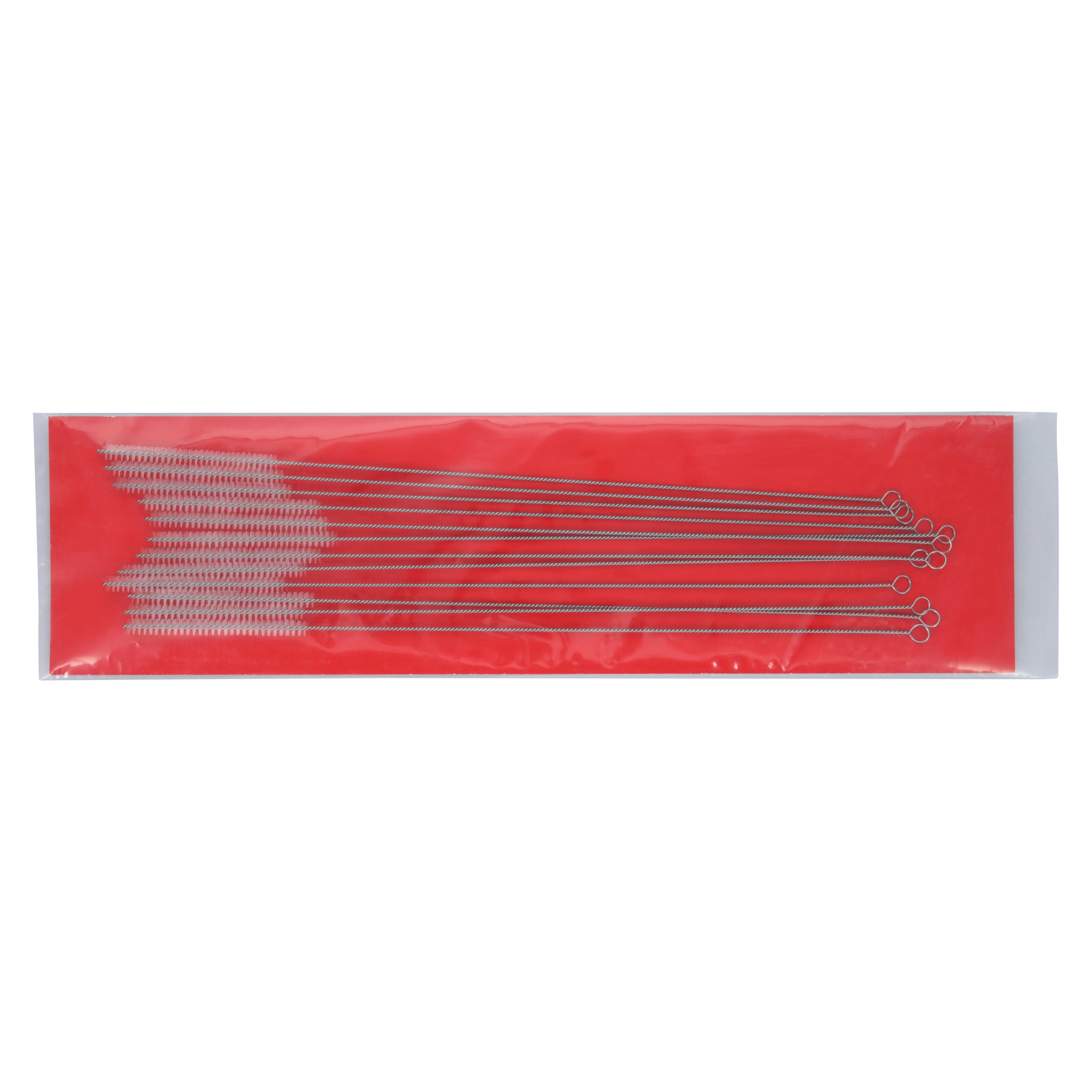 Quality Aspirators Medium Cleaning Brushes for Aspirator Tips & Saliva Ejectors, 12 in, Stainless Steel Wire, 12/Pk