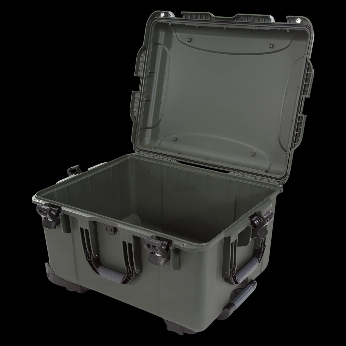 Nanuk 960 Waterproof Hard Case, Olive, 25.4 x 20 x 14.5 in, Carry Handle (Case Only)