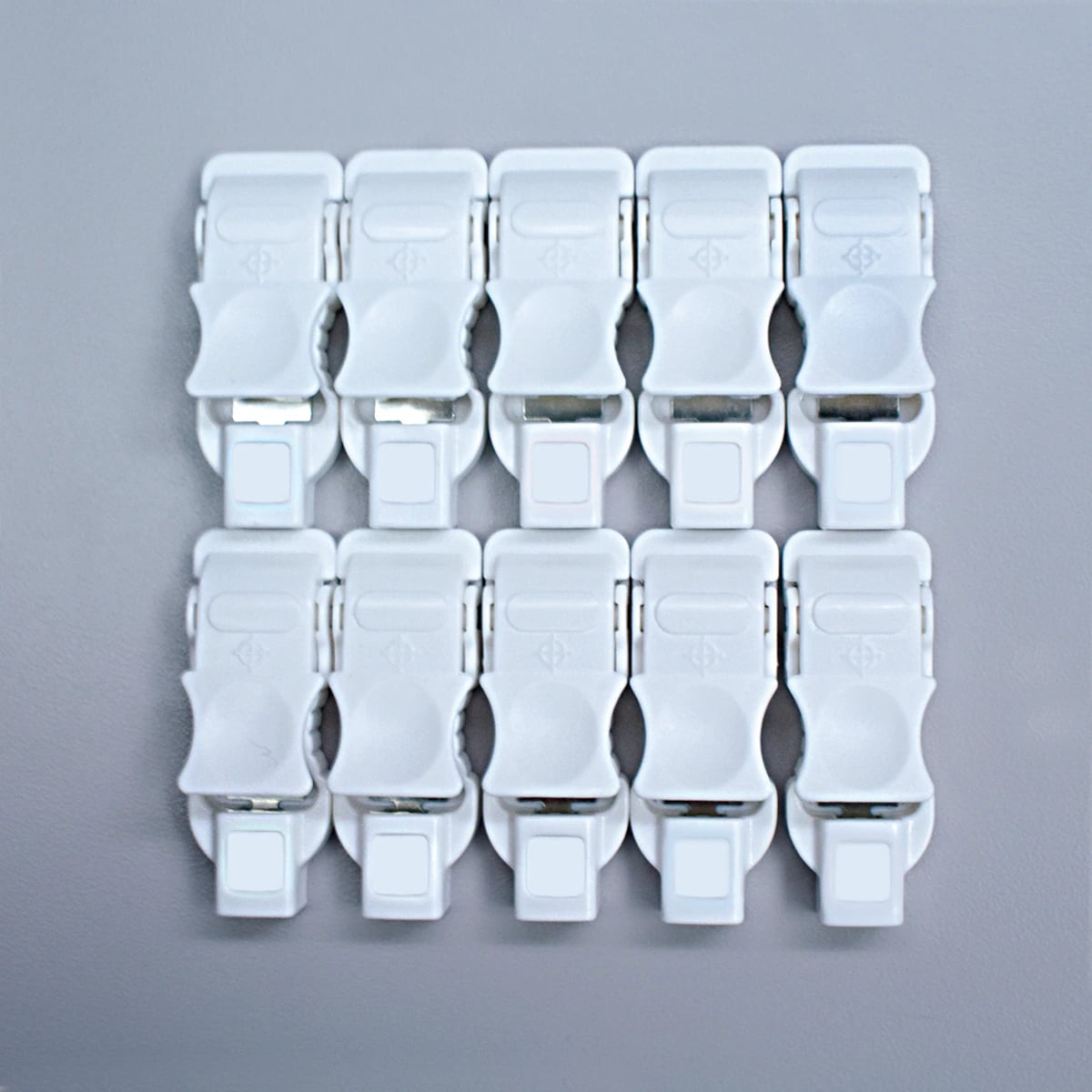 Midmark IQmark Holter Reusable ECG Electrode Clips, 10/Package