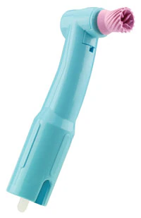 Young Dental Contra Elite Flex Disposable Prophy Angle, Latex-Free, Extra Soft Pink Cup, Short, 1200/Box, 156812