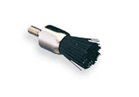 Young Dental Standard Prophy Brush, Screw Type, Flat, Firm Black, 144/Box, 090101