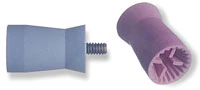 Young Dental Traditional Web Prophy Cup, Latex-Free, Screw-Type, Firm, Light Blue, 144/Pkg, 054201