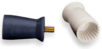 Young Dental Prophy Cups, Turbo Ribbed, Screw Type, Firm, White, 144/Pk, 050301