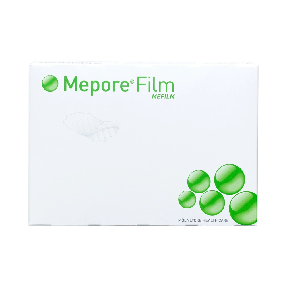 Mepore Transparent Film Dressing, 4" x 10", Sterile, Box of 10