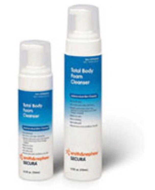 Secura Cleanser Body Foam, 8.5 oz, 12/Case