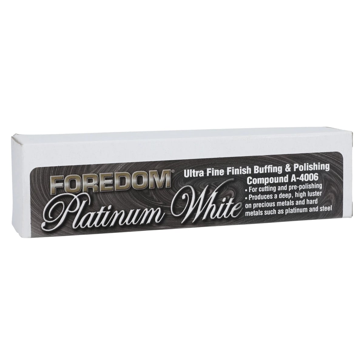 Foredom Platinum White Polishing Compound, 5.75 oz Bar, 8000 Grit