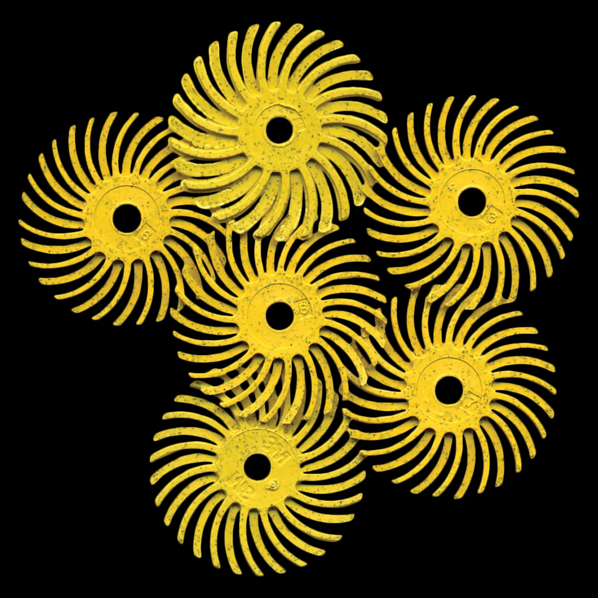 Scotch-Brite Radial Bristle Disc, 80 Grit, 6/Package