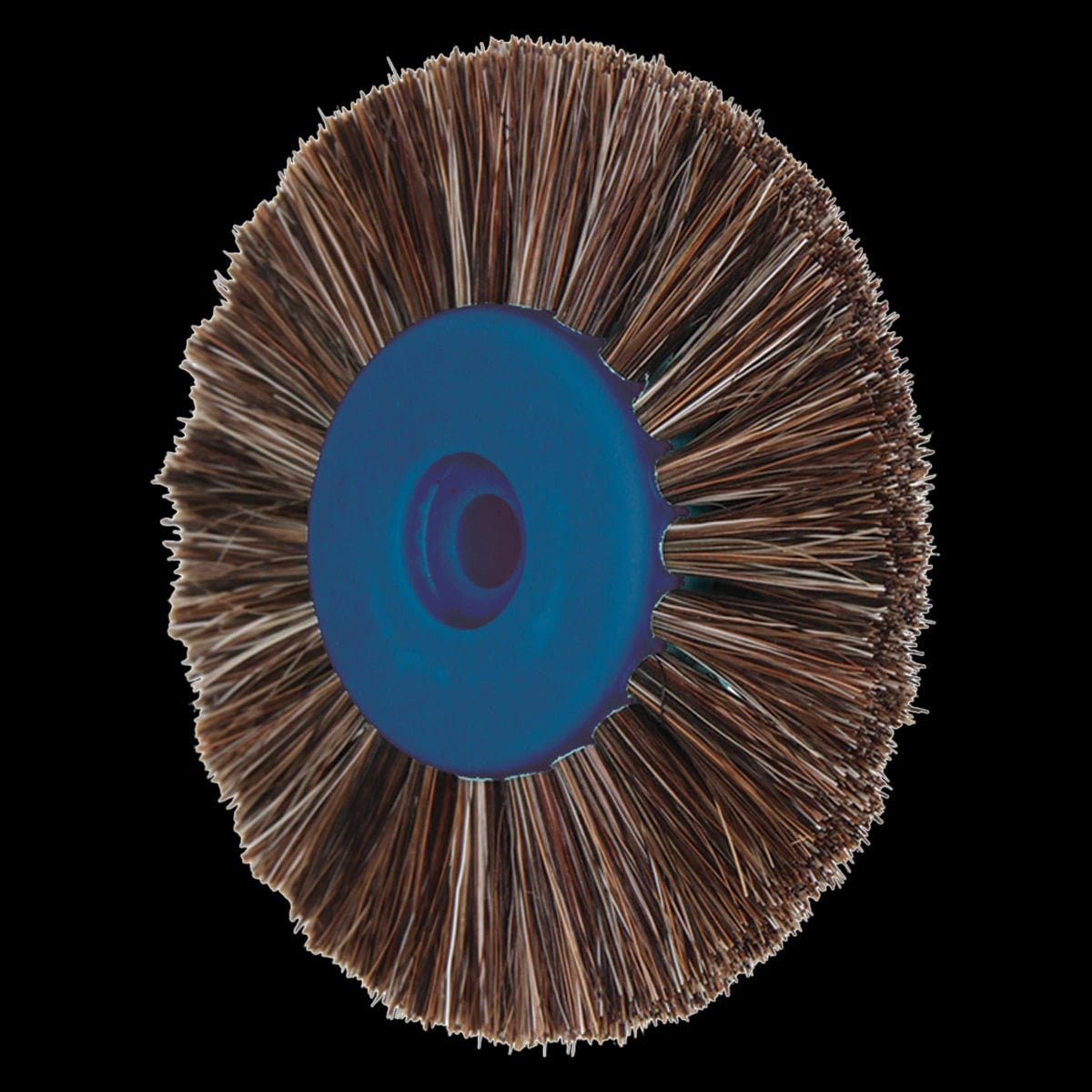 Foredom Inter-Brush Horsehair, Brown, 2-Row Lathe Brush