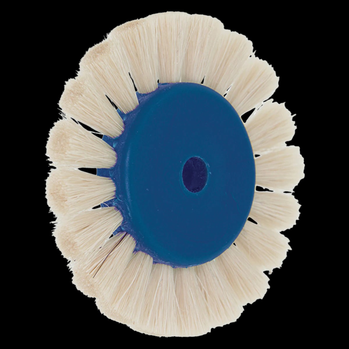 Foredom Inter-Brush Goat Hair, White, 1-Row Lathe Brush