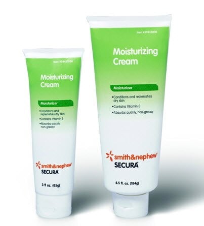 Secura Moisturizing Cream, 6.5 oz Tube, 12/Box