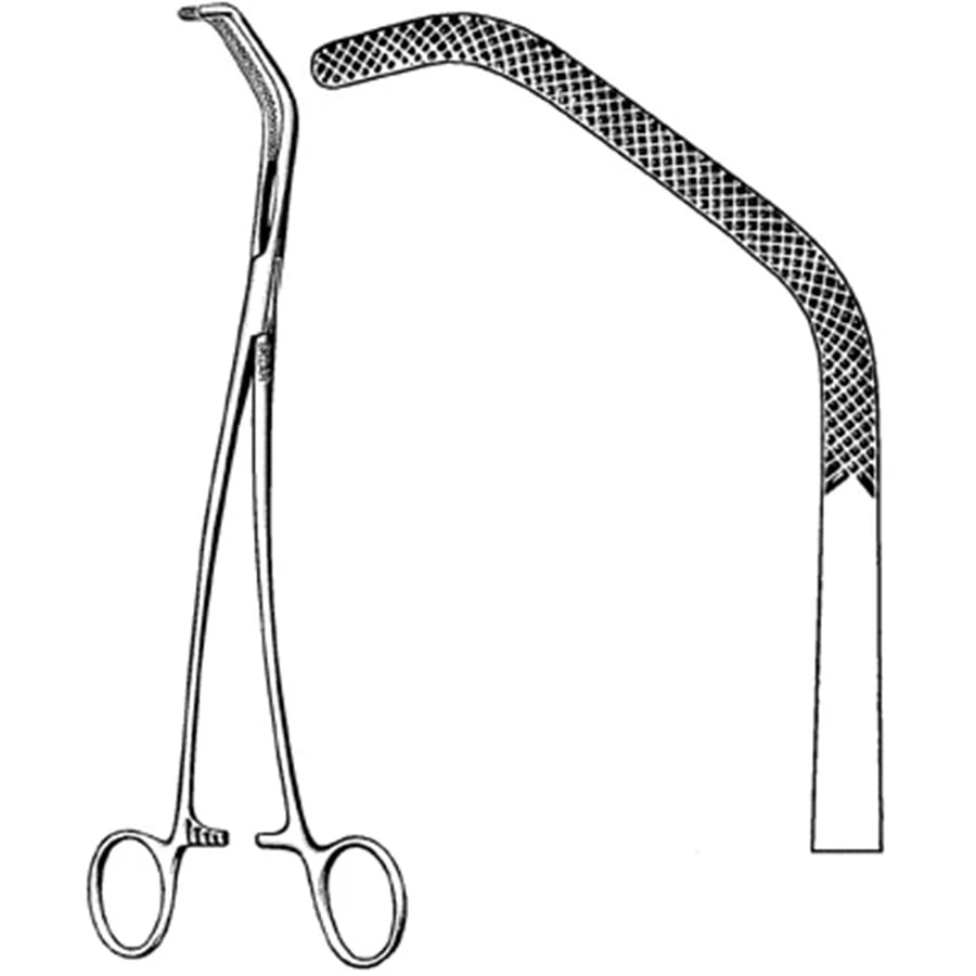 Satinsky Vena Clamp, 10-3/4", Sklar Instruments, 01KT0J0862JMPW19KQMGMG9WAC