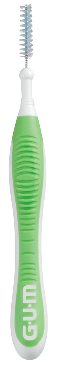 GUM Proxabrush Go-Betweens Interdental Brushes, Tight, Tapered, Green, 36/Box, #872PN