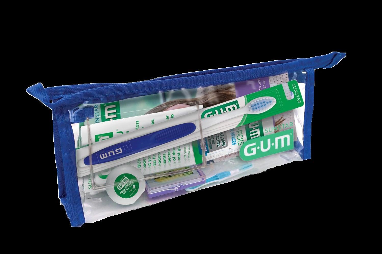 GUM Orthodontic Premium Kit, 12 Kits per Pack, ORTHKITPRB