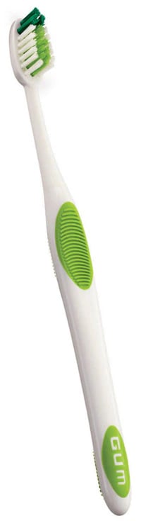 GUM Super Tip Subcompact Toothbrush, Soft, Ages 10+, 12/Bx, 468PF