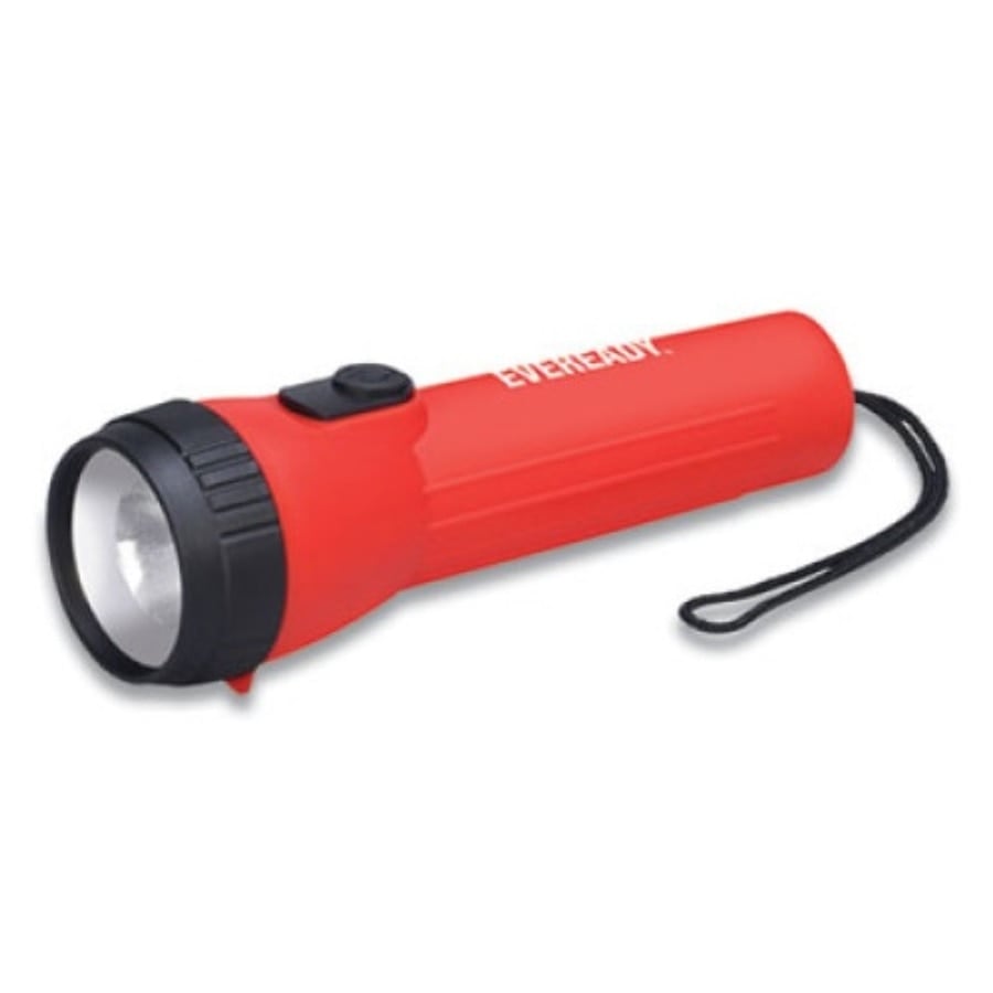 Eveready 7.09 LED Flashlight Red, 2D Battery Operated, 01KEZKNNZVFGJH4B6QHW2MMF01