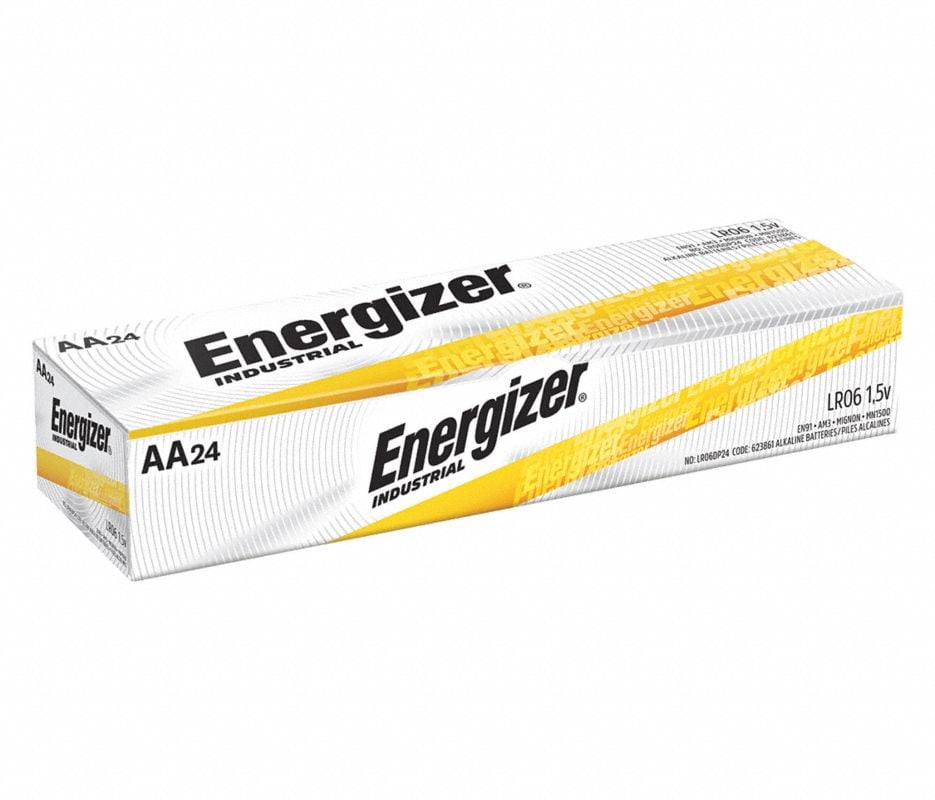 Eveready Alkaline Battery, AA, 24/Pack