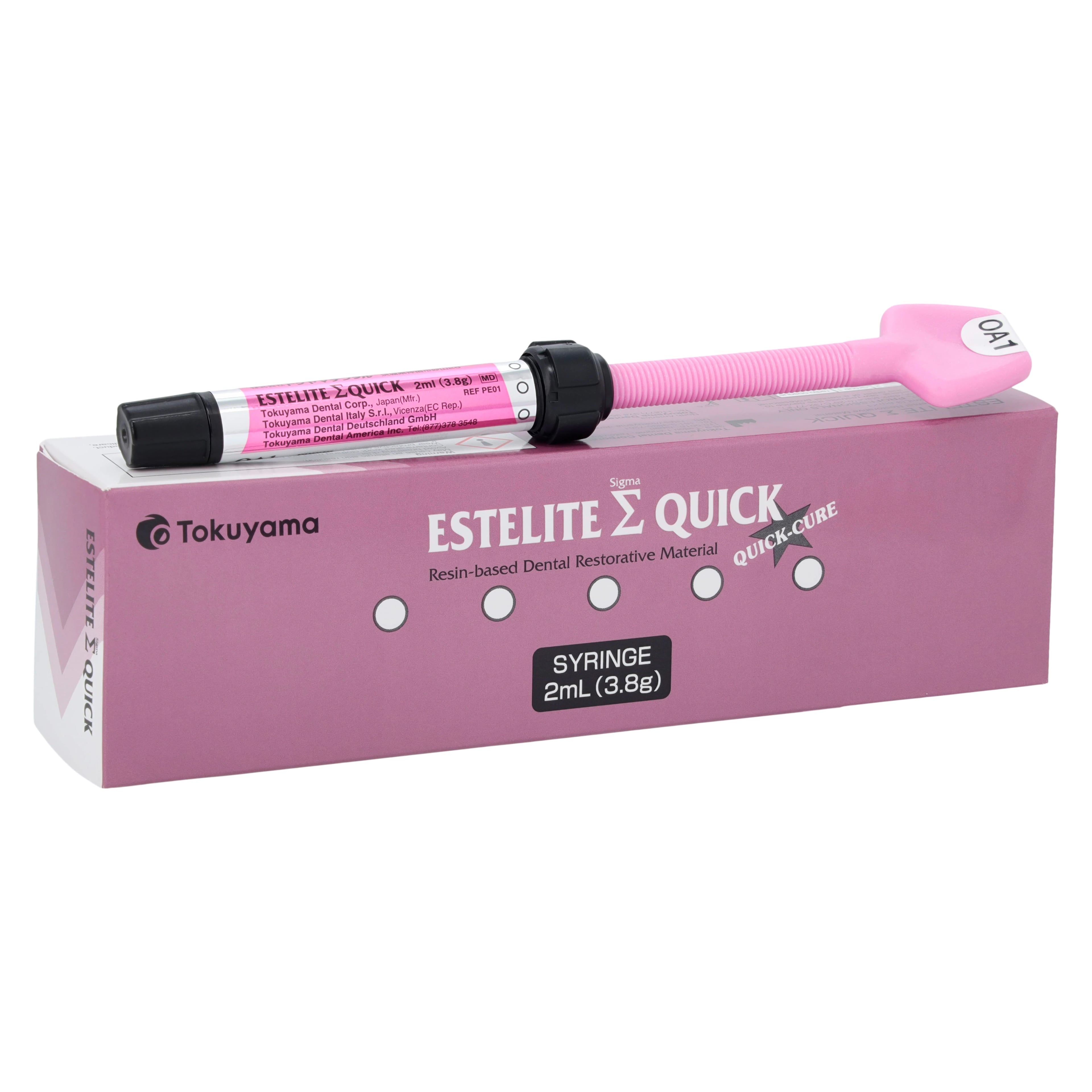 Estelite Sigma Quick Syringe Refill, Universal Composite, Shade OA1, 3.8 g, 1/Pk, 13123