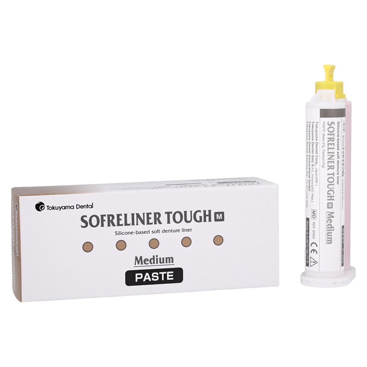 Sofreliner Tough M (Medium) Paste, 54g Cartridge Refill, #23356