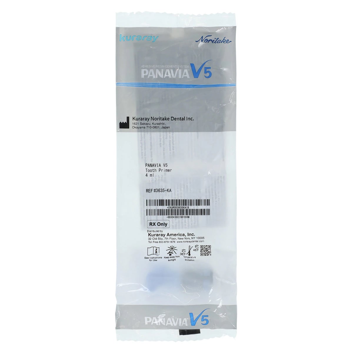 Panavia V5 Tooth Primer, 4 ml Bottle, 1/Pk, 3635KA