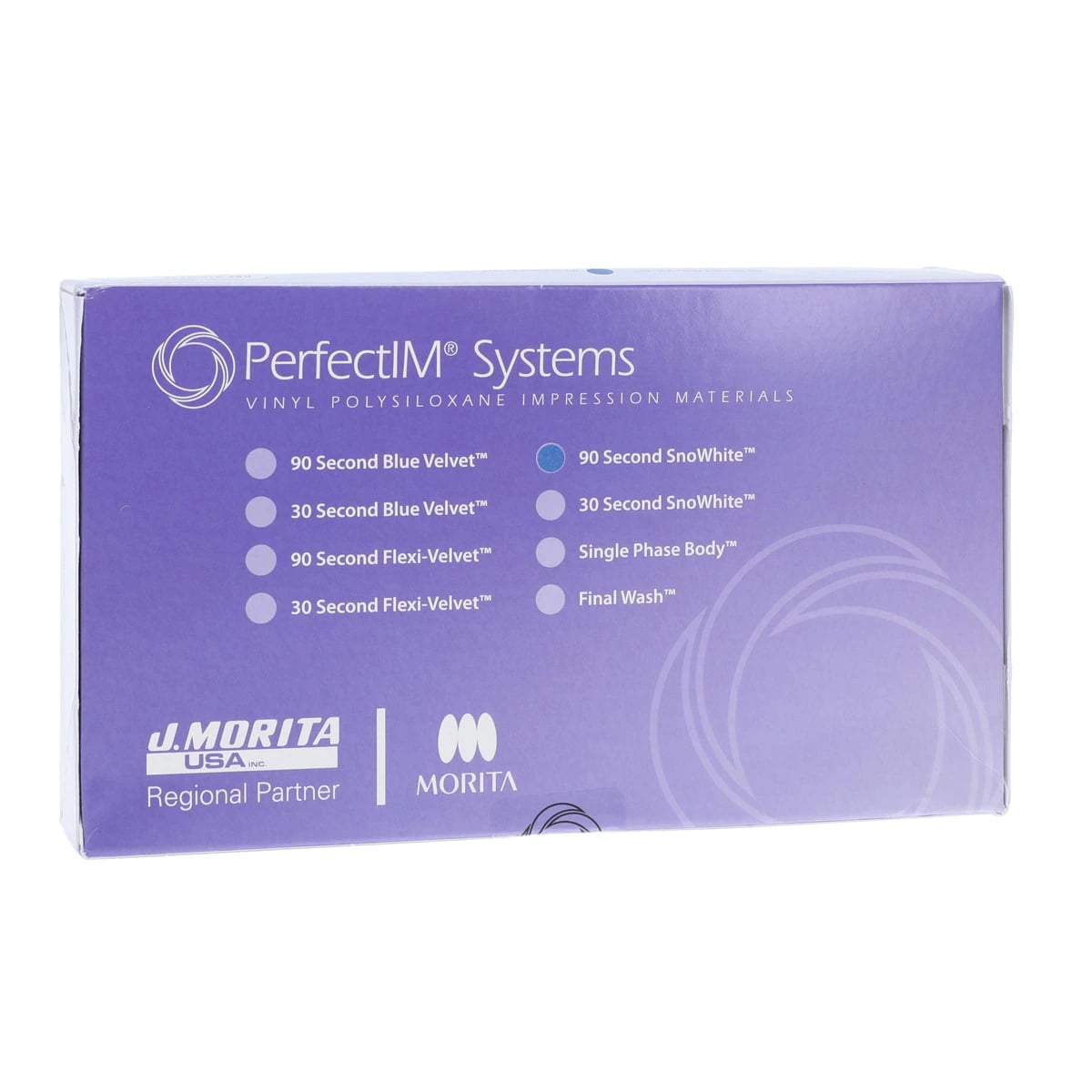 SnoWhite 90 Sec Impression Mat, PerfectIM Vinylpolysiloxane, 50 mL Refill
