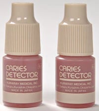 Kuraray Caries Detector, Red, 6 ml Bottle, 2/Pk, 220KA