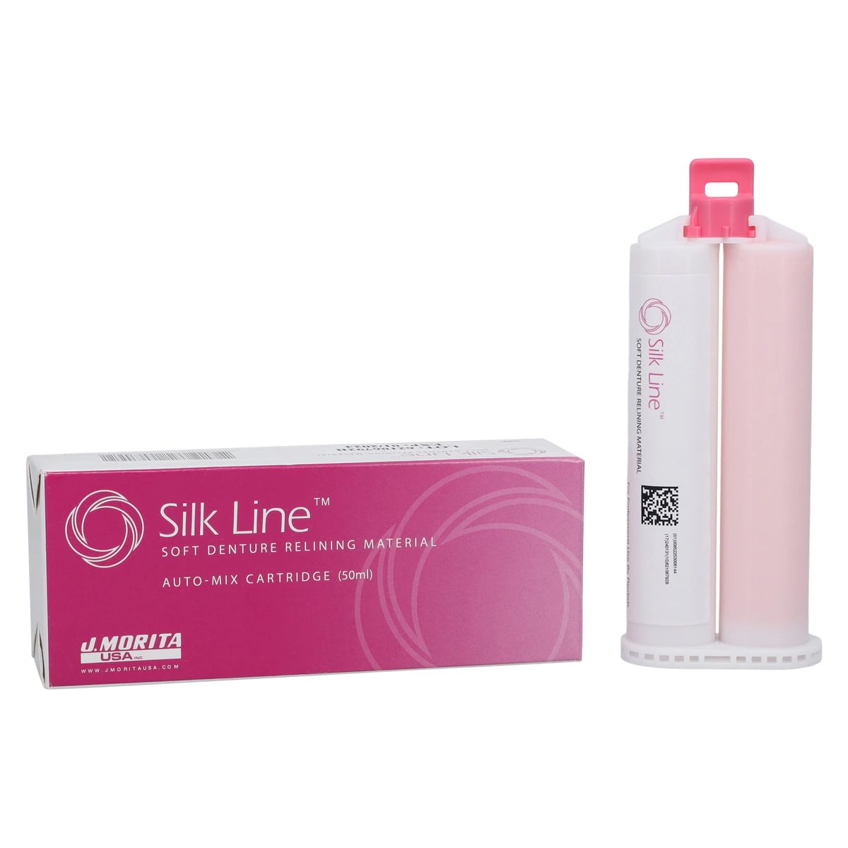 Silk Line Soft Denture Reline Material Refill Cartridge, 50 mL, 28-100200