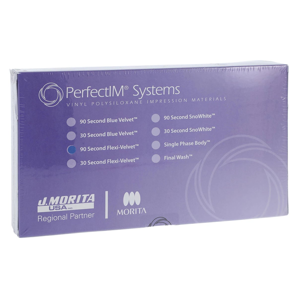 Perfectim Flexi Velvet Impression Material, Vinylpolysiloxane, 90 Second Set, 50 mL Refill, Each