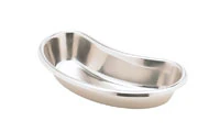Miltex-Integra Emesis Basin, Stainless Steel, 12 oz, Kidney Shape