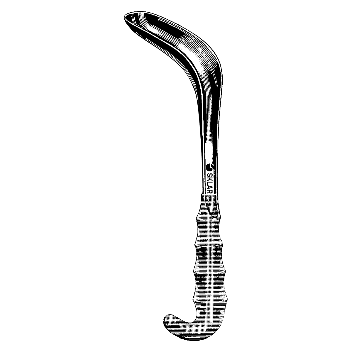 Sklar Instruments Sawyer Rectal Retractor, 7/8" x 2-1/4", Stainless Steel, Each