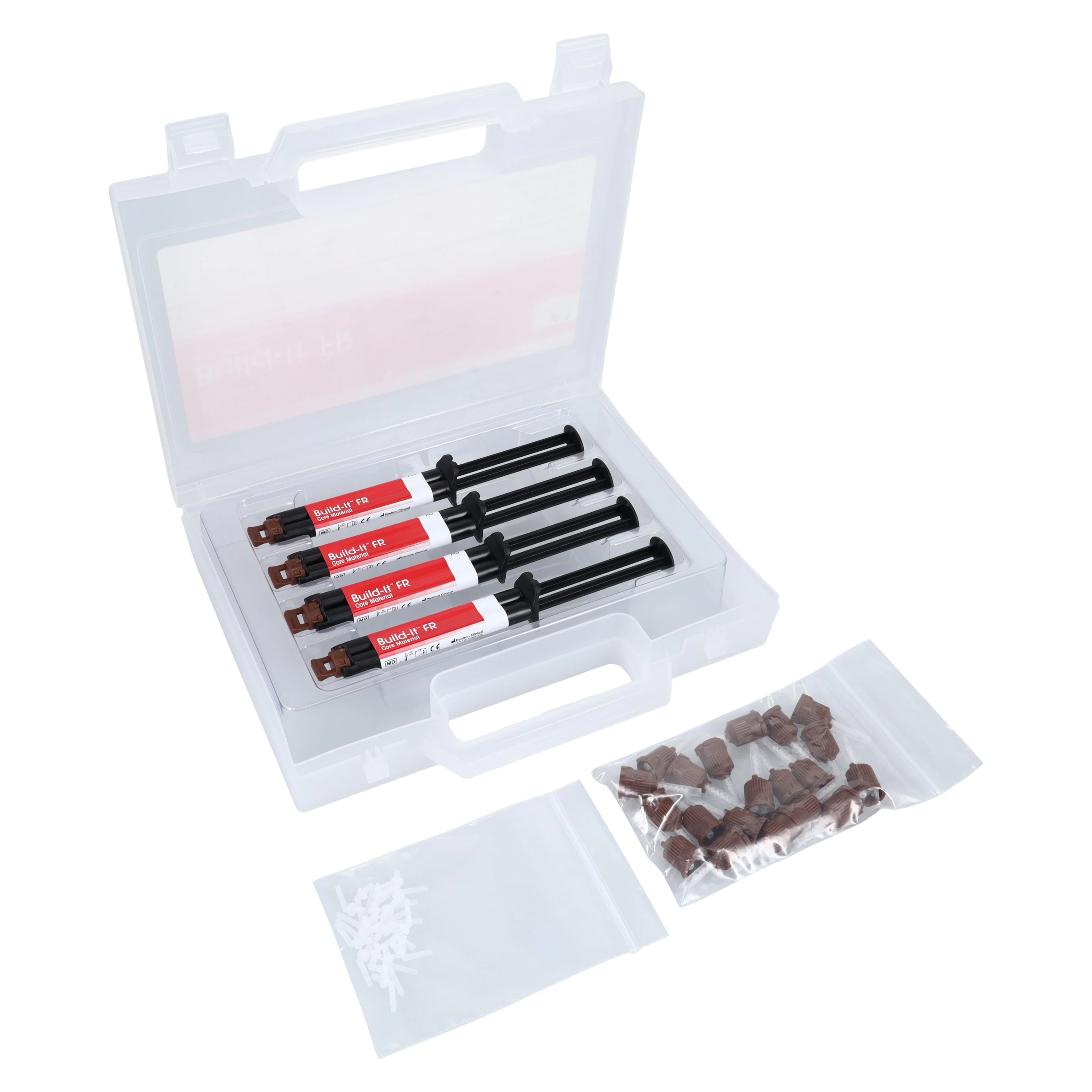 Build-It FR Fiber Reinforced Core Material Mini-Mix Syringe Refill, Shade A3, 4 x 4 mL Syringes, N32FB
