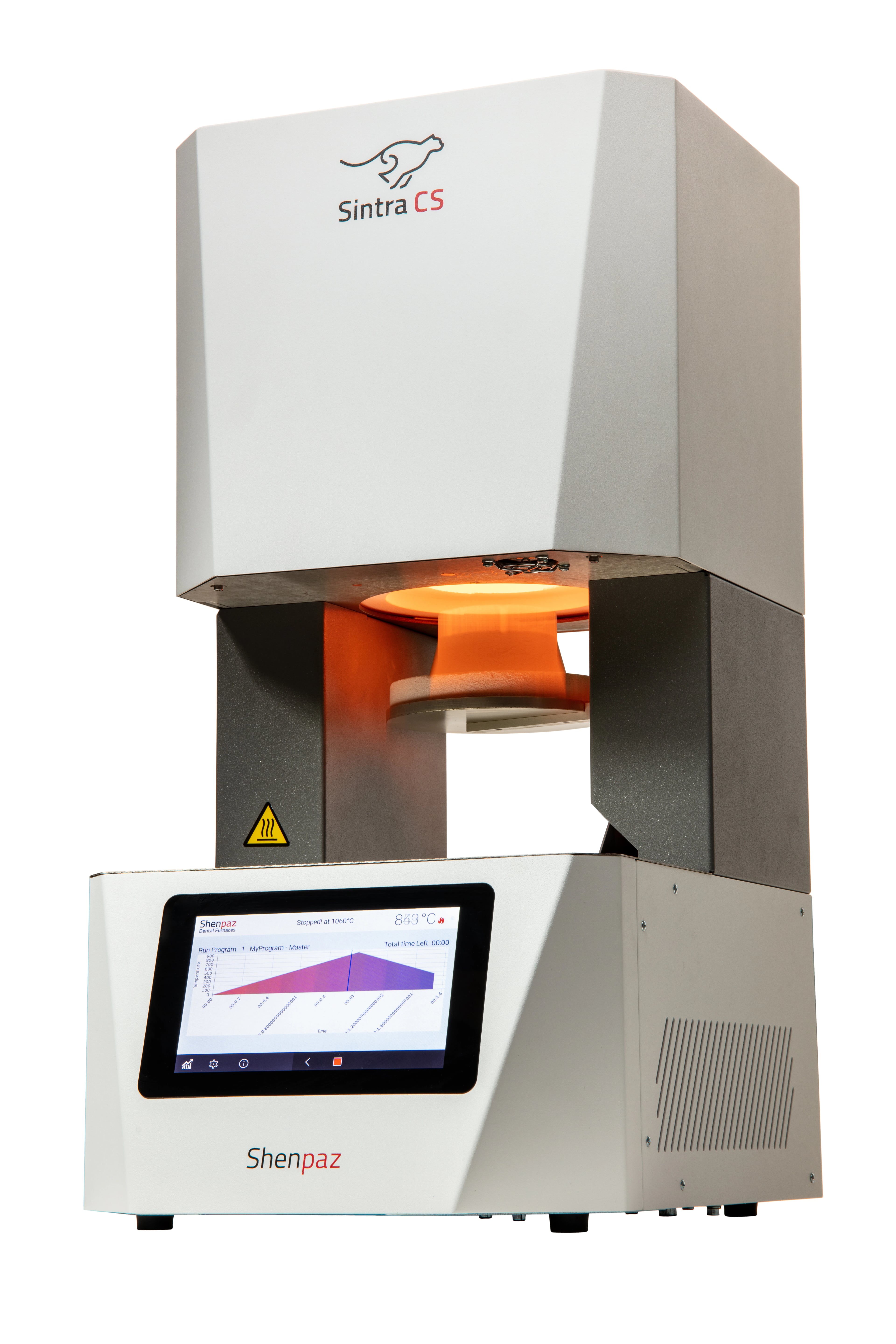 Shenpaz SINTRA CS Zirconia Sintering Furnace, 230V/60Hz, 25 Crown Capacity