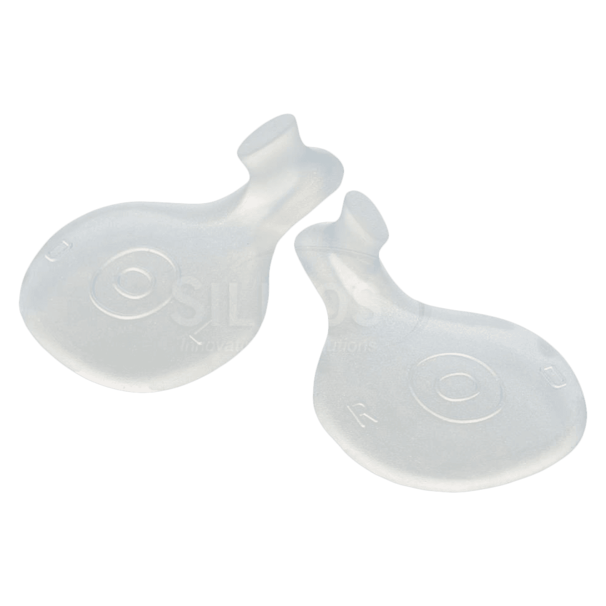 Silipos Soft Zone Gel Metatarsal Pad with Spreader, Small/Medium (Men's 5-6.5 / Women's 6.5-7.5)