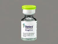 Stelara (ustekinumab) Prefilled Syringe, 45 mg/0.5 mL, Single-Use, Refrigerated