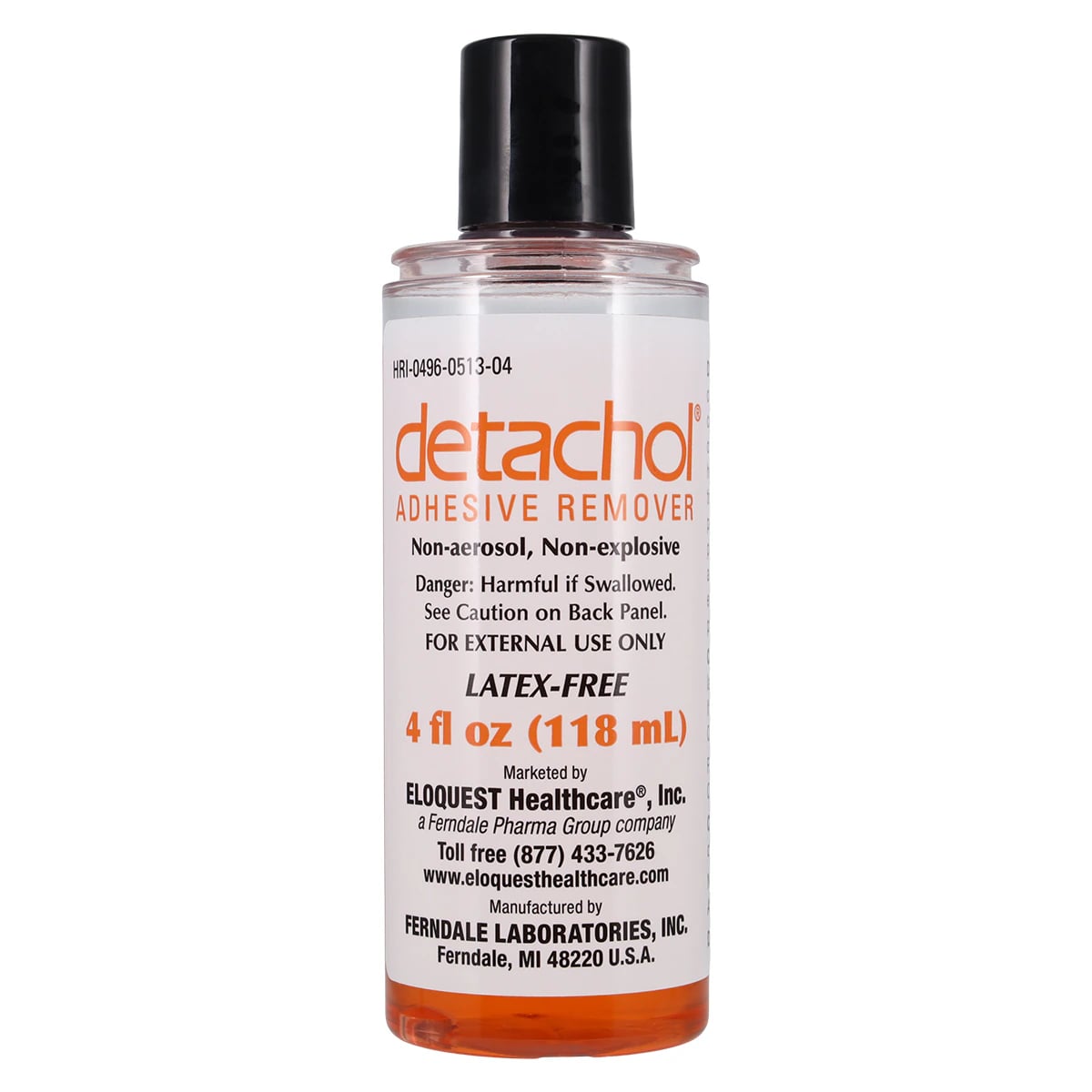 Detachol Adhesive Remover with Dispenser Cap