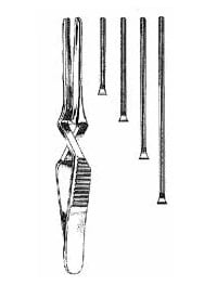 Debakey Bulldog Clamp, Straight, 4-1/8" (10.5 cm), Stainless Steel, Each