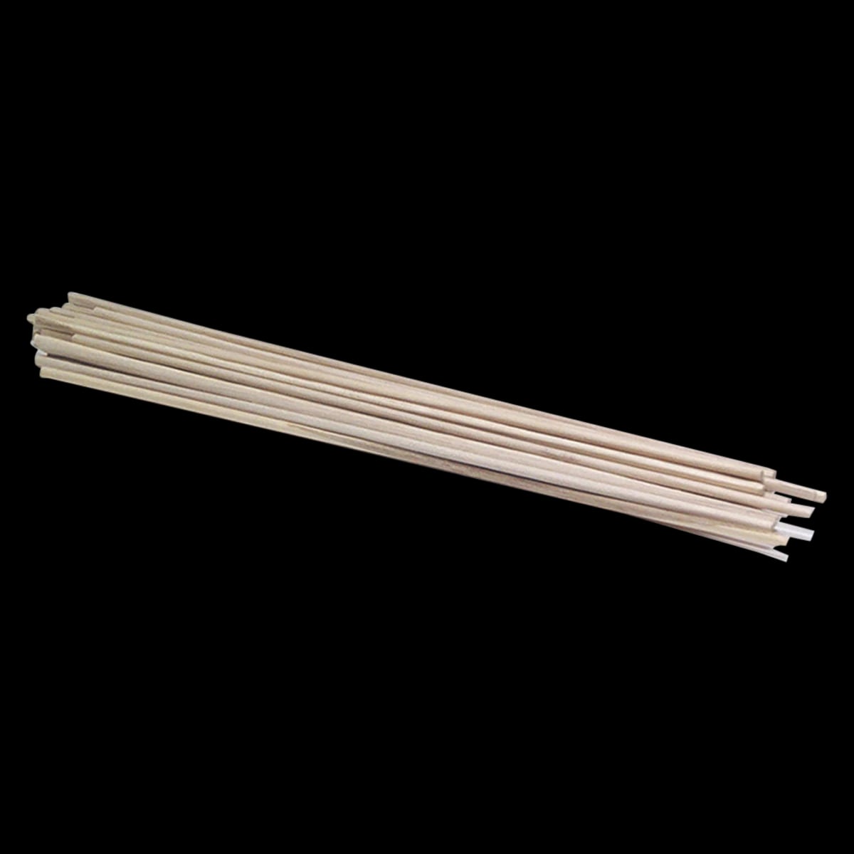 Grobet Pegwood Bite Sticks, Orangewood, Round, 2.0mm, 20/Pkg, 23.300