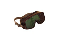 Grobet Welding and Impact Safety Goggles, Brown, Each