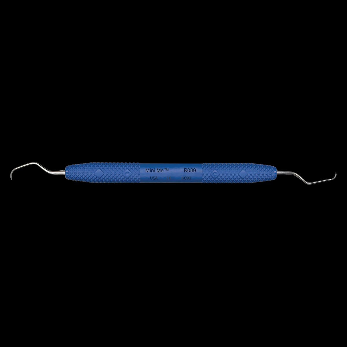 PDT Cruise Mini Me Universal Curette, Double-Ended L5/L5M, Blue Resin Handle, R089