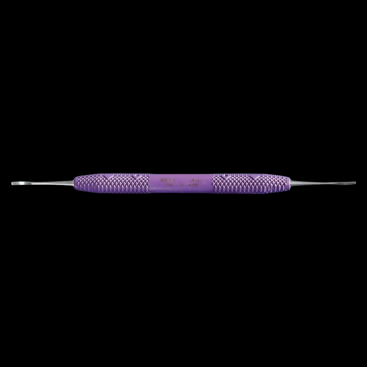 PDT MacFarlane 0/1 Double-Ended Scaler, Anterior, Purple Handle, #0-1