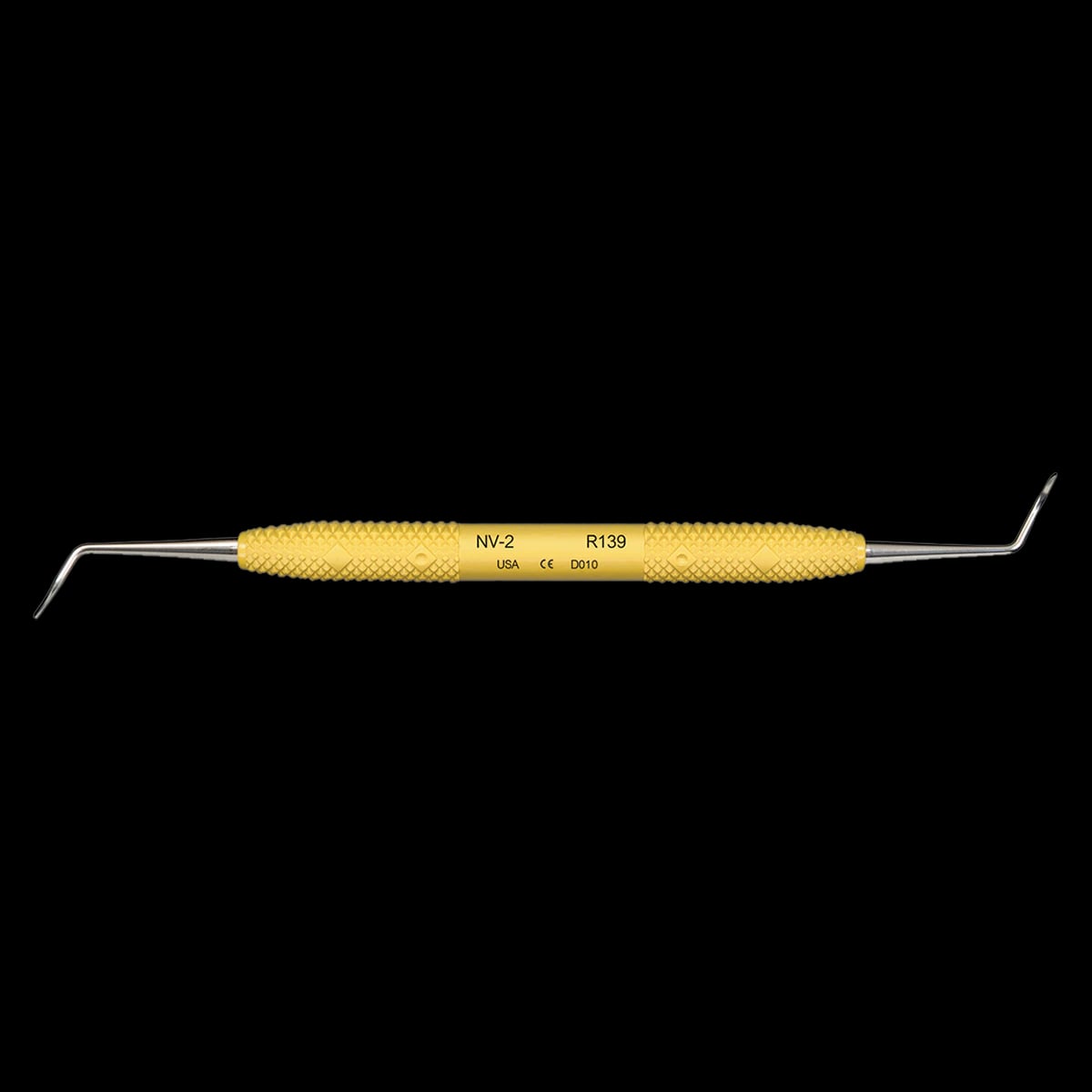 PDT Cruise N2 Posterior Sickle Scaler, Double-Ended, Yellow, 1/Pk, R139
