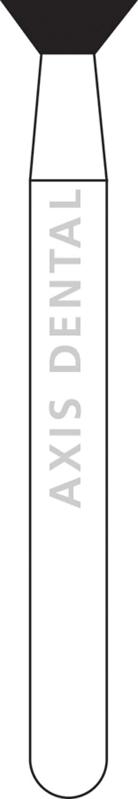 NTI® HP Diamonds - Medium - Inverted Cone, #805-040 (1.5), 4.0 mm Diameter, 2.0 mm Length