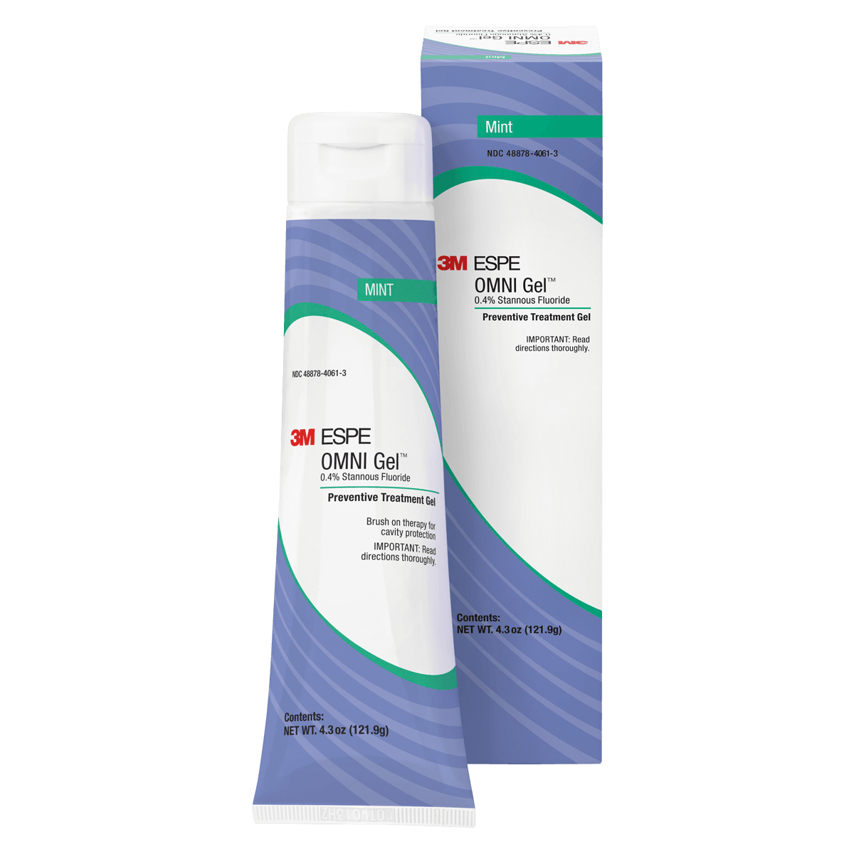 3M™ Just For Kids™ 0.4% Stannous Fluoride Brush-On Gel, Bubble Gum Flavor, 4.3 oz Tube, 12107B