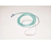 SunMed Cannula Nasal Male Luer-Lok, CO2/O2 Adult, Clear, 10' O2 Tubing, 10' CO2 Tubing, Non-Sterile, Reusable, Latex-Free, 25/Case