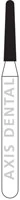NTI Diamond Bur FG Medium Round End Taper #855-012 (M855-012), 5/Pkg, 1.2 mm Diameter, 6.0 mm Length